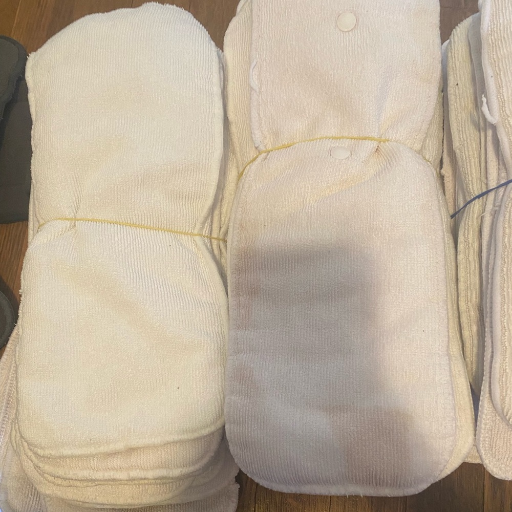 Microfiber cloth diapers